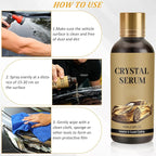 2Pcs PTZ Crystal Serum for Cars,PTZ Advanced Graphene Ceramic Coating for Cars,9H Graphene Coating for Auto Car Detailing,Quick Effect Car Coating Spray,Nano Coat Restore for Paint,Glass & Wheel