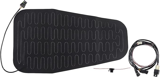 Universal 12V ATV Heated Seat Pad Kit | Dual Temperature Control Seat Heater fits Polaris, Can-Am, Yamaha, Honda, Kawasaki, Arctic Cat