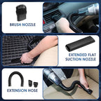 21Pcs Car Cleaning Kit with High Power Handheld Vacuum, Car Wash Mop with Long Handle, Bucket, Detailing Brush Set, Windshield Cleaner, Complete Interior Exterior Washing Supply for Men Women