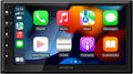 DMX400S 6.8" Capacitive Touchscreen Digital Multimedia Receiver - Wired Apple CarPlay, Android Auto, Built in Bluetooth, Double DIN, Rear Camera Input, 13-Band EQ