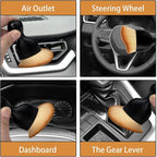 Car Interior Dust Brush, Auto Detailing Brush, Soft Bristles Car Cleaning Brushes, Tool for Air Conditioner Vents, Leather, Computer, Scratch Free, Car Interior Accessories