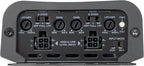 VADM4 v2 Model 4-Channel Class D Amplifier 1000W Peak, 500W RMS, 2/4-ohm Stable, High/Low Pass X-Over, for Car/Truck/Marine/UTV/Motorcycle (VADM4v2)