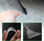 4 Pcs Car Door Edge Guards Door Anti-Collision Strip Anti-Rub Trim Clear Accessories Door Corner Bumper Protector Anti-Scratch Universal for All Cars SUV (V-White Clear)