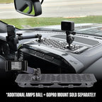 RubiGrid Metal Dash Mount Phone Holder Compatible with 2021-2025 Ford F-150 and 2021-2023 Ford Raptor (Spring-Loaded)