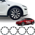 Rim Protector for Tesla 2025 2026 Model Y Juniper 20 Inch Helix Wheel Cover All-in-one Car Tire Trim Rings Rim Case Hubcaps Model Y Juniper Accessories