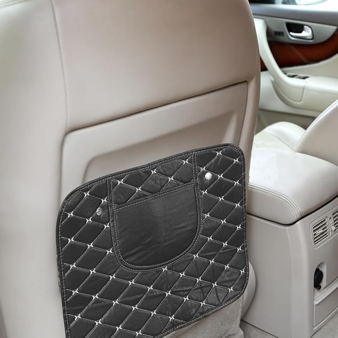 Protector Kick Mats for Full Protection Design Built Storage Bag for Car SUV Truck Elegant Cover for Easy Organization