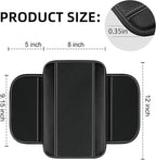 10 Pcs Car Floor Mats Full Set Car Accessories, Microfiber Leather Steering Wheel Covers 14.5-15 inch, Center Console Cover, Seat Belt Pads, Cup Coasters, Universal Interior Decor(White)