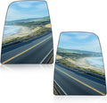 Driver and Passenger Upper Side Heated Mirror Glass Compatible with 2015-2025 Ford Transit 150 250 350 2023-2025 E-Transit Replace CK4Z17K707B CK4Z17K707D