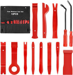 Nylon Bumper Fastener Rivet Clips Car Clip Panel Audio Video Dashboard Dismantle Kits Installer Removal Tool (13PCS Trim Removal Tool Set)