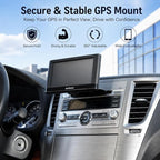 CD Slot Mount Replacement for Garmin GPS Navigator, Universal 17mm Ball Joint CD Player Mount Adapter Compatible with 3.5-7" Garmin Nuvi Series, Phone Holders & Tablet Mounts (No Bracket Mount)