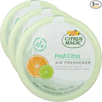 Odor Absorbing Solid Air Freshener, Fresh Citrus, 8-Ounce, (Pack of 3)