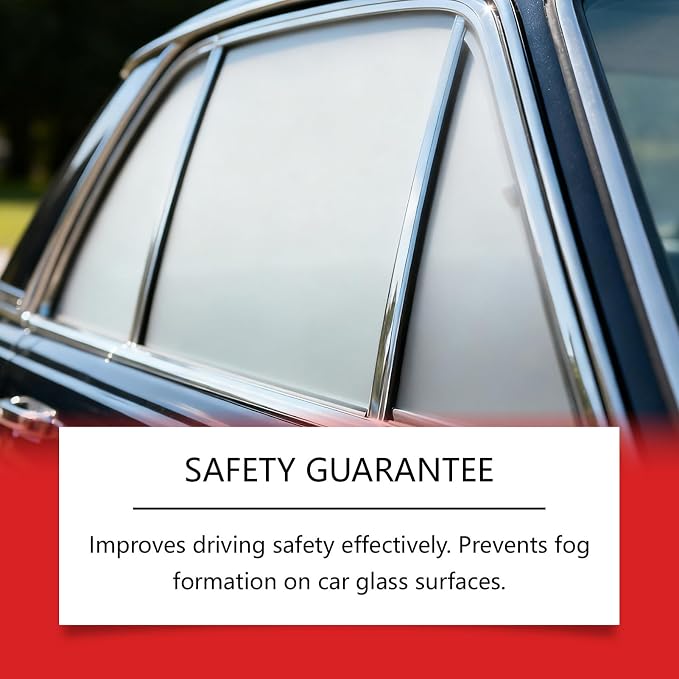 Anti Fog Spray For Car Windshield – 100ml Vehicle Glass Defogger, Clear Window Polishing Solution, Anti Haze Coating, Smudge Removal, Water Formula | Goggles Mirror Automotive Shower Motorcy