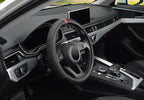 Carbon Fiber Steering Wheel Cover for Men, Universal 15 inch Leather Car Steering Wheel Cover, Anti-Slip & Breathable, Microfiber Leather Automotive Accessories, Sporty Design, Black