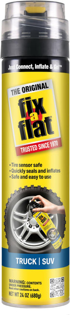 S60369 Aerosol Emergency Flat Tire Repair and Inflator, for X-Large Tires, Eco-Friendly Formula, Universal Fit for All Cars, Trucks and SUVs, 24 oz. (Pack of 1)