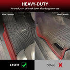 Floor Mats for Honda Odyssey 2026 2025 2024 2023 2022 2021 2020 2019 2018 Mini Passenger Van, All Weather TPE Car Liners,1st & 2nd & 3rd Row (EX-L/Elite/Touring/Sport-L/Sport/EX/LX)