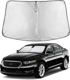 Windshield Sunshade Compatible for Ford Taurus 2013-2017 2018 2019, Sun Visor for Front Windshield & Window Sun Shade Cover, UV Heat Blocker & Protector, Car Accessories