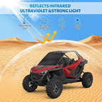 600D UTV Windshield Snow Cover Compatible with Polaris RZR Pro XP/Turbo R/Pro R 2020-2026, Transport Windshield Protector for Ice and Snow