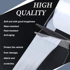 Car Door Edge Guards/Door Sill Protector, Anti-Scratch Anti-Collision Adhesive Strip, for Most Vehicles (4Inx33Ft, Transparent)