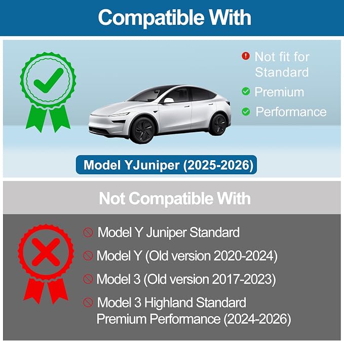 Door Side Pocket Storage Box Insert Tray for Tesla Model Y Juniper 4PCS 2026 2025 Door Pocket Liner with Emergency Release Access for Model Y Juniper Accessories Full-Cover TPE (Juniper-upgrade)