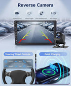 4G+64G Android Car Stereo for VW Volkswagen Beetle 2004-2010, 9'' 1280x720 Incell Screen with Physical Buttons, Wireless Carplay Android Auto GPS Bluetooth FM RDS EQ WiFi Type-C Backup Camera
