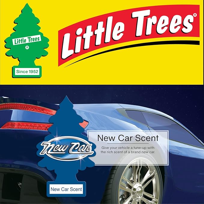 Car Freshener New Car Scent (24 Pack)