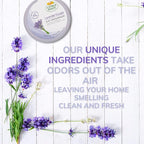 Odor Absorbing Solid Air Freshener, Lavender Escape, 8 Ounce (Pack of 3)