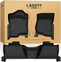 Floor Mats 2007-2013 for Chevy Silverado/GMC Sierra 1500, 2007-2014 2500 HD 3500 HD, Gasoline only, Crew Cab, 1st Row Bucket Seat, All Weather TPE Custom Fit Car Floor Mats (2007 Only New Body)