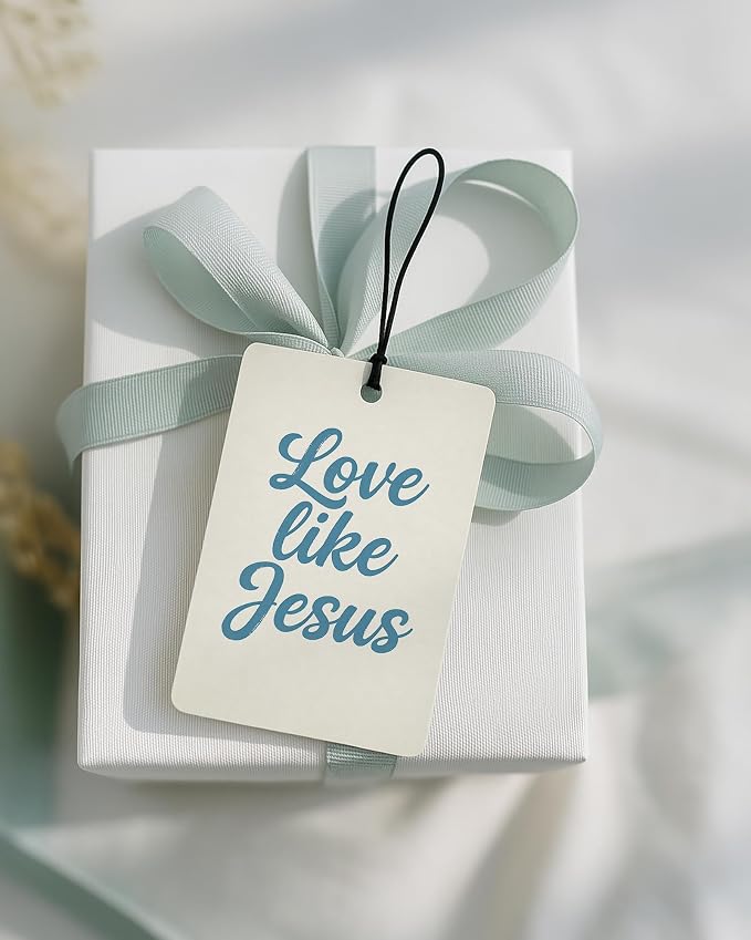 Blue Beach Christian Car Air Freshener 4 Pcs Coconut Scented, Coastal Religious Car Accessories Mirror Decor for Women, Christian Beachy Hanging Air Freshener for Cars Closet Drawer Books