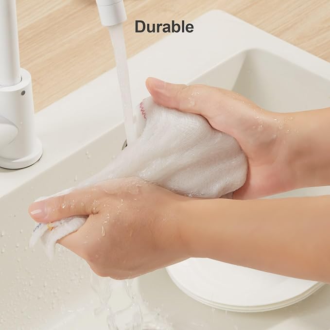 Cleaning Cloths, Reusable Multi-Purpose Cleaning Rags, Highly Absorbent Kitchen Dish Towels, Quick Drying, Counters & Washing Dishes,11.8" x11.8" - 20pcs