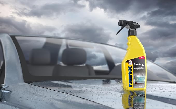Anti-Fog - Prevents Fogging & Misting on Car Windows & Mirrors - Long-Lasting Clarity - 500ml