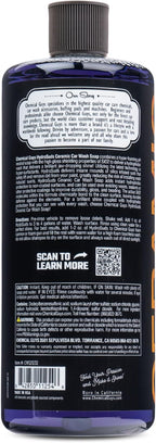 HydroSuds Ceramic Shine High Foaming Car Wash Soap (Works with Foam Cannons, Foam Guns or Bucket Washes) For Cars, Trucks, Motorcycles, RVs & More, 32 fl oz, Berry Scent - CWS21232