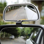 Blind Spot Mirror, Wide Angle HD Glass Rearview Mirror Adjustable Universal for Cars SUV and Trucks, 5.7inch*2.5inch