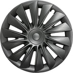 Wheel Cover for Tesla Model Y(2020-2024) 4PCS Hubcaps for Tesla Wheel Cover Model Y 19inch Rim Full Cover Hubcaps Accessories (NewBlade Style, 19 inch)