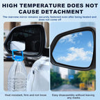 Blind Spot Mirrors - 2 Pack Rectangle HD Glass Frameless Convex Rear View Mirror with Wide Angle Adjustable Stick for Cars, Trucks, And Motorcycles Stuff Rearview Mirror Accessories Decor