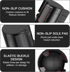 Pack-1 Car Conversion Cup Holder, Within 4.13" Drink Stand from Small to Large Cups Mouth, Rotatable Adjustable Base with Anti-Slip Pad, Universal Plug-and-Play Cup Holder for Cars (Black)