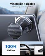 3rd Gen Tesla Phone Mount 【Upgrade Adhesive & Upgrade Stongest Magnet】 Phone Holder for Tesla New Model Y Juniper Model 3, 360° Adjustable Tesla Phone Holder fits iPhone 17 16 15 14 Pro Max