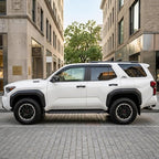 2025 2026 Tape-On Rain Guards for Toyota 4Runner Side Window Visor Deflectors Extra Thick Shade RS Sport Off-Road Premium i-Force MAX Limited Pro Platinum Trailhunter
