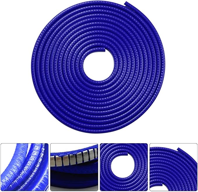 Car Door Edge Guards Rubber U Shape Edge Trim Seal Strips Protector Car Door Edge Protection for Car Auto Vehicle 10M