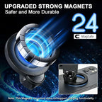 MagSafe Dual-End Car Phone Holder for Toyota RAV4 2026 Accessories | 12.9-Inch Screen Fixed Clip, 2026 RAV4 Cell Phone Holder, 360° Hands-Free Strong Magnetic Phone Mount, Not Block Air Vent