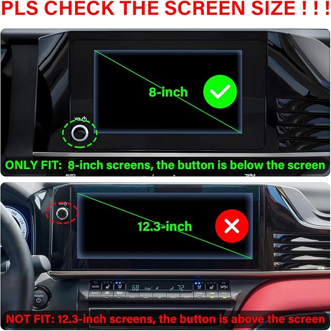 Car Phone Holder for Toyota Camry LE/SE 2025-2026 Accessories 8-inch Screen | Magsafe Strong Magnetic Phone Mount for iPhone, 360° Hands-Free No Air Vent Blockage One-Hand Operation Stable Stand