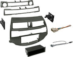 American International Honda Accord (2008-2012) Double DIN or Single ISO with Pocket Radio Installation Dash Kit, Car Audio Wiring Harness & Antenna Adapter Included, Metallic Taupe