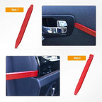 5 PCS Nylon Auto Trim Removal Tool Kit No-Scratch Removal Tool Kit for Car Panel & Audio Dashboard Dismantle Red
