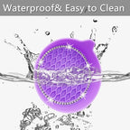 4PCS Bling Car Coasters, Non-Slip Insert Water Bottle Holder Pads, Bling Crystal Rhinestone Dustproof Automotive Interior Accessories, Universal for Vehicles, Trucks, RVs (4 pcs, Purple)