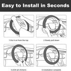 Car Steering Wheel Cover for Women Men, Non-Slip Mexican Talavera Tiles Steering Wheel Protector, Universal 14"-15" Fit for Cars, SUVs, Trucks (Mexican Talavera Tiles)