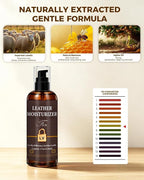 Leather Moisturizer Conditioner Kit for Louis Vuitton, Deep Nourishing Care for LV Bags, Prevent Dryness and Cracking, for Wallets, Purses and Other Luxury Bags