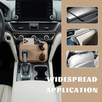 Car Seat Side Pocket Organizer, Multifunctional Auto Console Door Window Side Pocket Seats Storage Pouch, Leather Seat Gap Filler Organizer Pen Phone Holder for Most Vehicles (Beige)