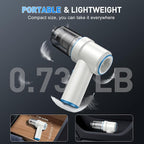 Handheld Car Vacuum Cleaner, 9000PA Vacuum Cleaner & Air Duster, 120W High Power Vacuum Portable Cordless, Hand Held Vacuum Rechargeable with Multi-Nozzles & LED Light for Home, Car, Office