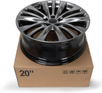 New 20'' x 8" Aluminum Alloy Wheel Rim Compatible with 2020-2022 Toyota Highlander, Factory Replacement Rim, Direct Fit, OEM Design Replacement Rim