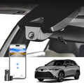 Front 4K & Rear 1080P Dash Cam for Toyota Corolla cross 2023-2026 (Model A) | & Corolla cross Hybrid 2023-2026, LE L XLE etc,OEM Factory Look,2160P UHD Video,Built-in WiFi & APP,GPS,128GB Card
