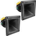 2X WG175Ph 1" Exit Compression Driver, 150 Watts 8 Ohm with Compact Waveguide, 108dB Tweeter Driver + Horn Combo - High Frequency Driver (2 Horn Drivers) Bundle 300 Watts
